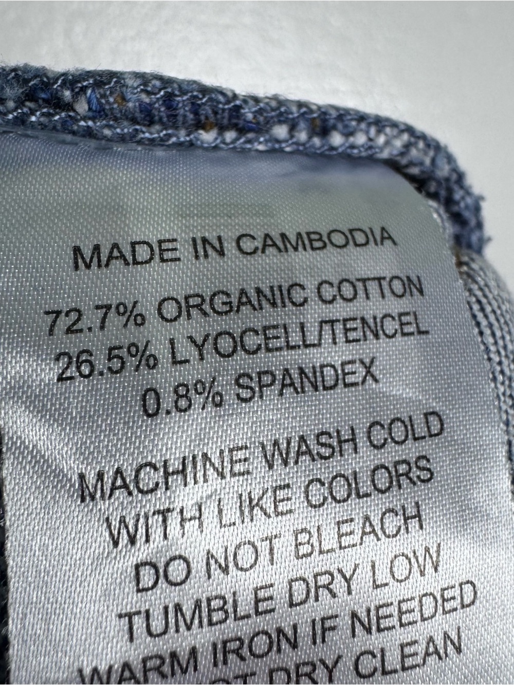 Quince Relaxed Straight Bella Stretch Jeans Sz 29 - Picture 4 of 4